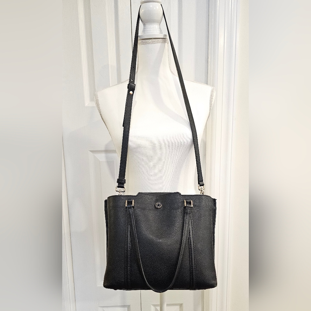 Cole Haan Grand Series Black Leather Bag